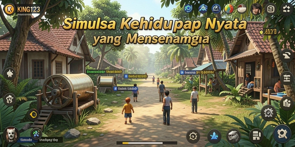 Tangkapan layar KING123 menampilkan gameplay simulasi yang menarik dan interaktif.