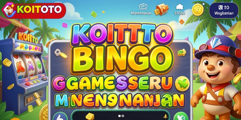 Screenshot gameplay KOITOTO menampilkan keseruan bermain Bingo.