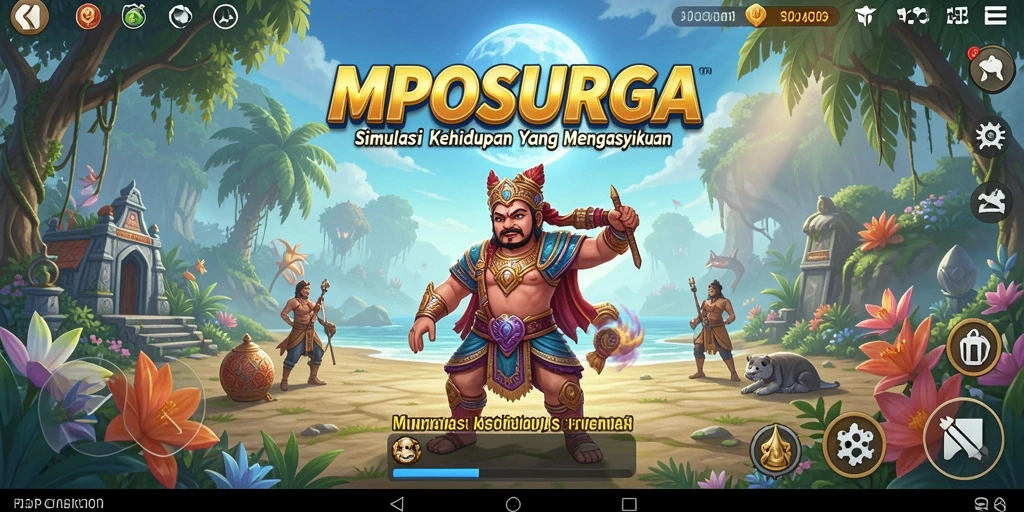 Tampilan gameplay MPOSURGA yang seru dan interaktif.
