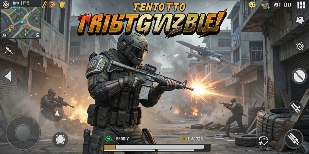 Tangkapan layar gameplay TENTOTO dengan aksi menegangkan di lapangan.